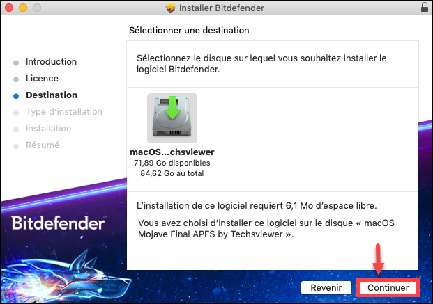 Installation de Bitdefender Antivirus for Mac 4