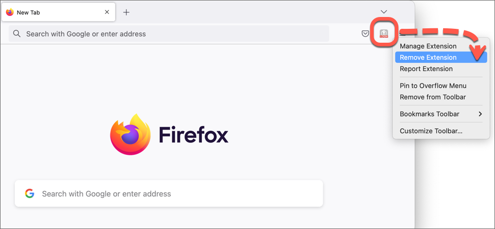 Désinstaller Bitdefender Password Manager - Firefox