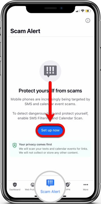 Scam Alert pour iOS